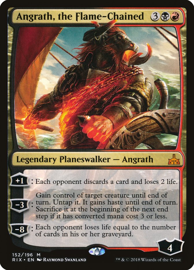 Angrath, the Flame-Chained [Rivals of Ixalan] | Gamers Paradise