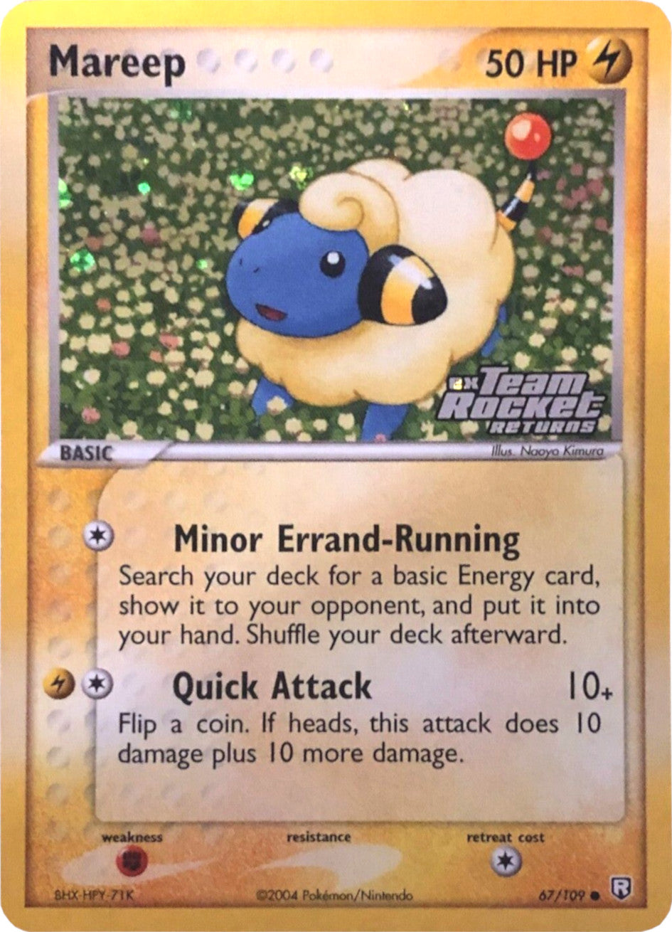 Mareep (67/109) (Stamped) [EX: Team Rocket Returns] | Gamers Paradise