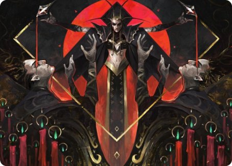 Gift of Fangs Art Card [Innistrad: Crimson Vow Art Series] | Gamers Paradise