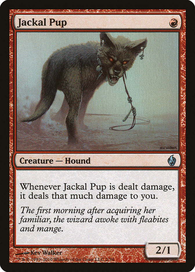 Jackal Pup [Premium Deck Series: Fire and Lightning] | Gamers Paradise