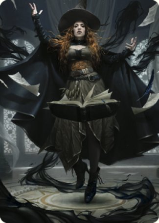 Tasha, the Witch Queen Art Card (41) [Commander Legends: Battle for Baldur's Gate Art Series] | Gamers Paradise