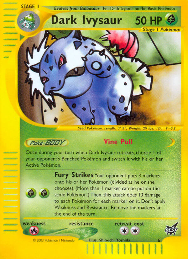 Dark Ivysaur (6) [Best of Promos] | Gamers Paradise