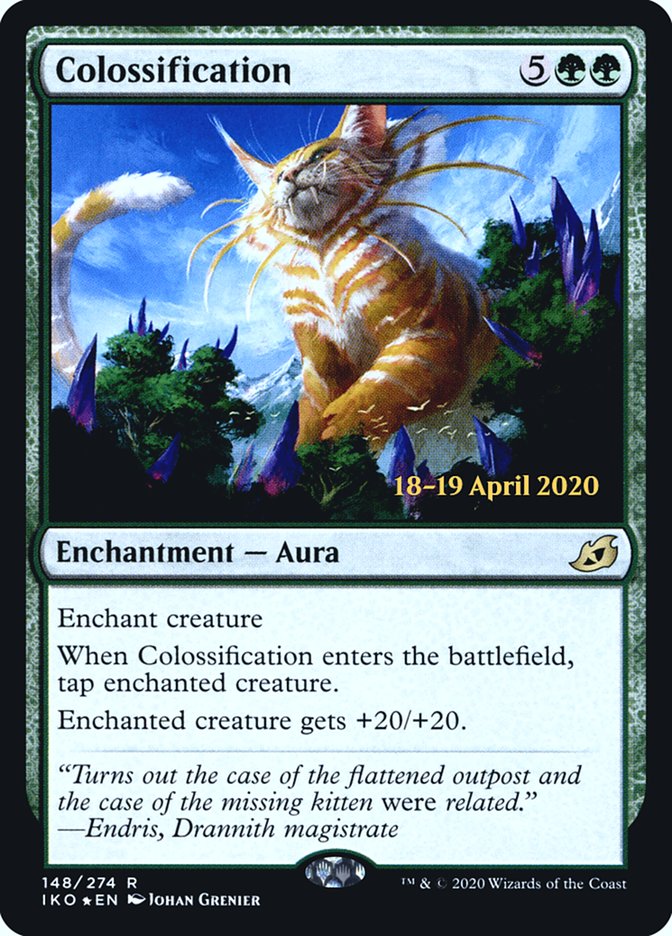 Colossification [Ikoria: Lair of Behemoths Prerelease Promos] | Gamers Paradise