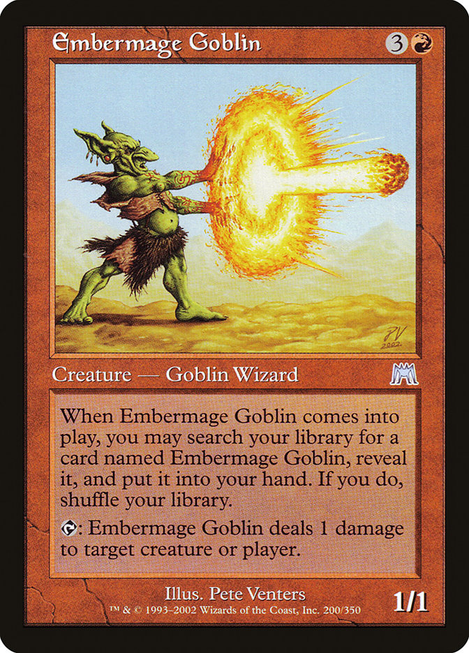 Embermage Goblin [Onslaught] | Gamers Paradise