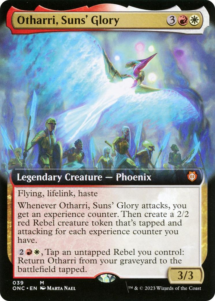 Otharri, Suns' Glory (Extended Art) [Phyrexia: All Will Be One Commander] | Gamers Paradise