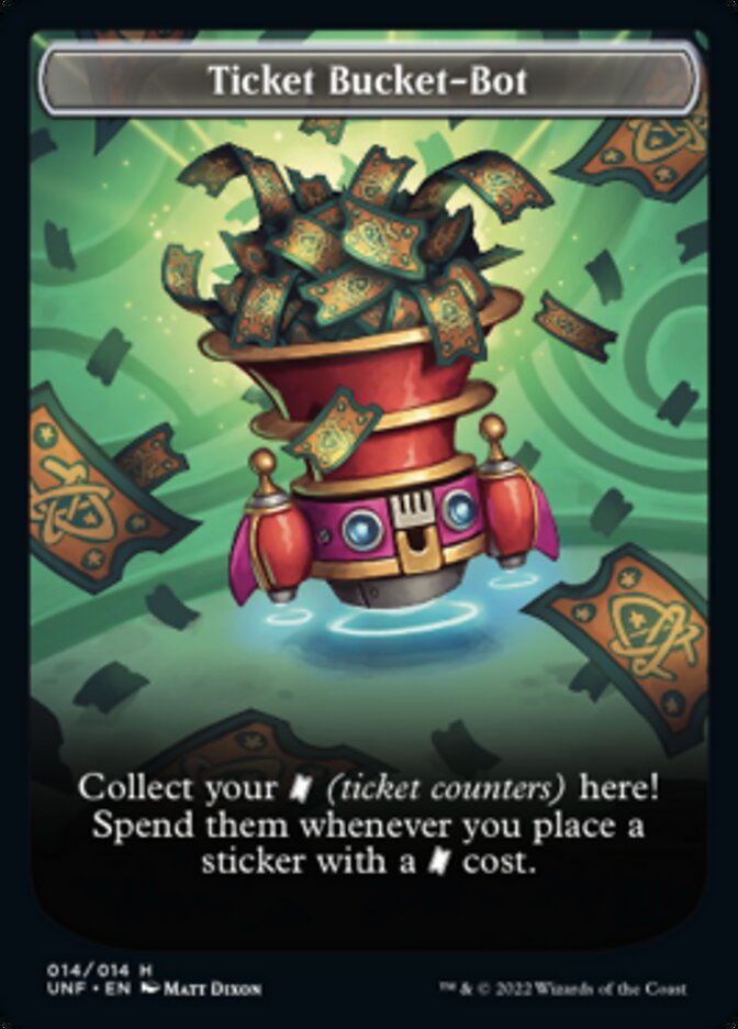 Ticket Bucket-Bot Token [Unfinity Tokens] | Gamers Paradise