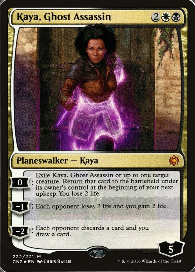 Kaya, Ghost Assassin (222/221) [Conspiracy: Take the Crown] | Gamers Paradise