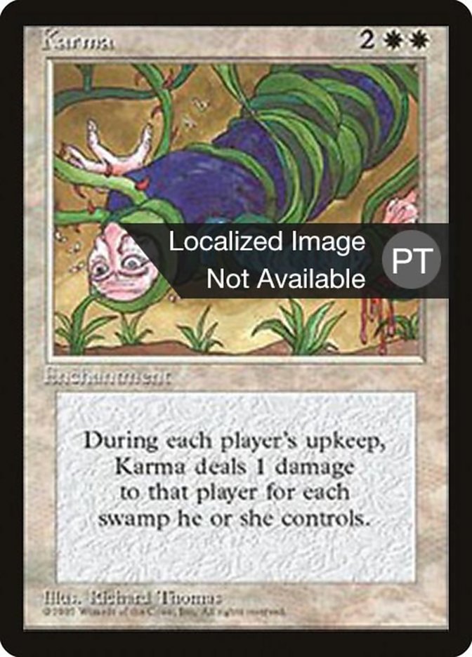 Karma [Fourth Edition (Foreign Black Border)] | Gamers Paradise