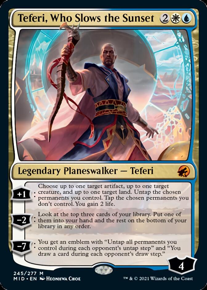 Teferi, Who Slows the Sunset [Innistrad: Midnight Hunt] | Gamers Paradise