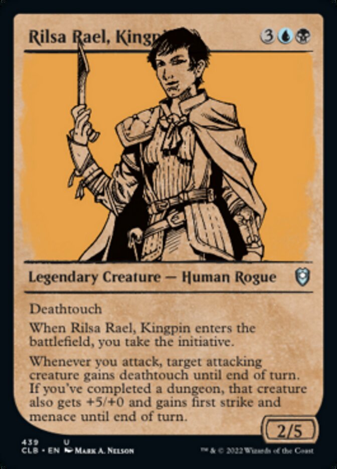 Rilsa Rael, Kingpin (Showcase) [Commander Legends: Battle for Baldur's Gate] | Gamers Paradise