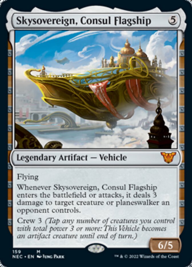 Skysovereign, Consul Flagship [Kamigawa: Neon Dynasty Commander] | Gamers Paradise