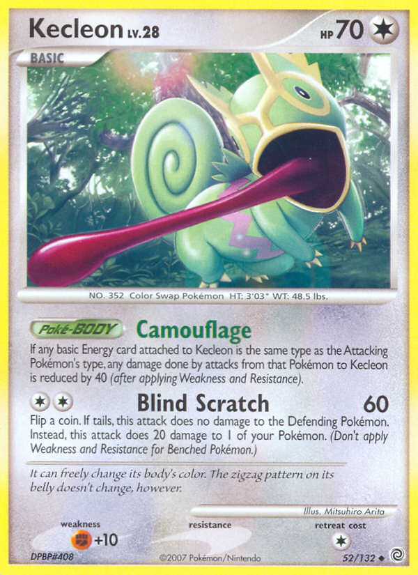 Kecleon (52/132) [Diamond & Pearl: Secret Wonders] | Gamers Paradise