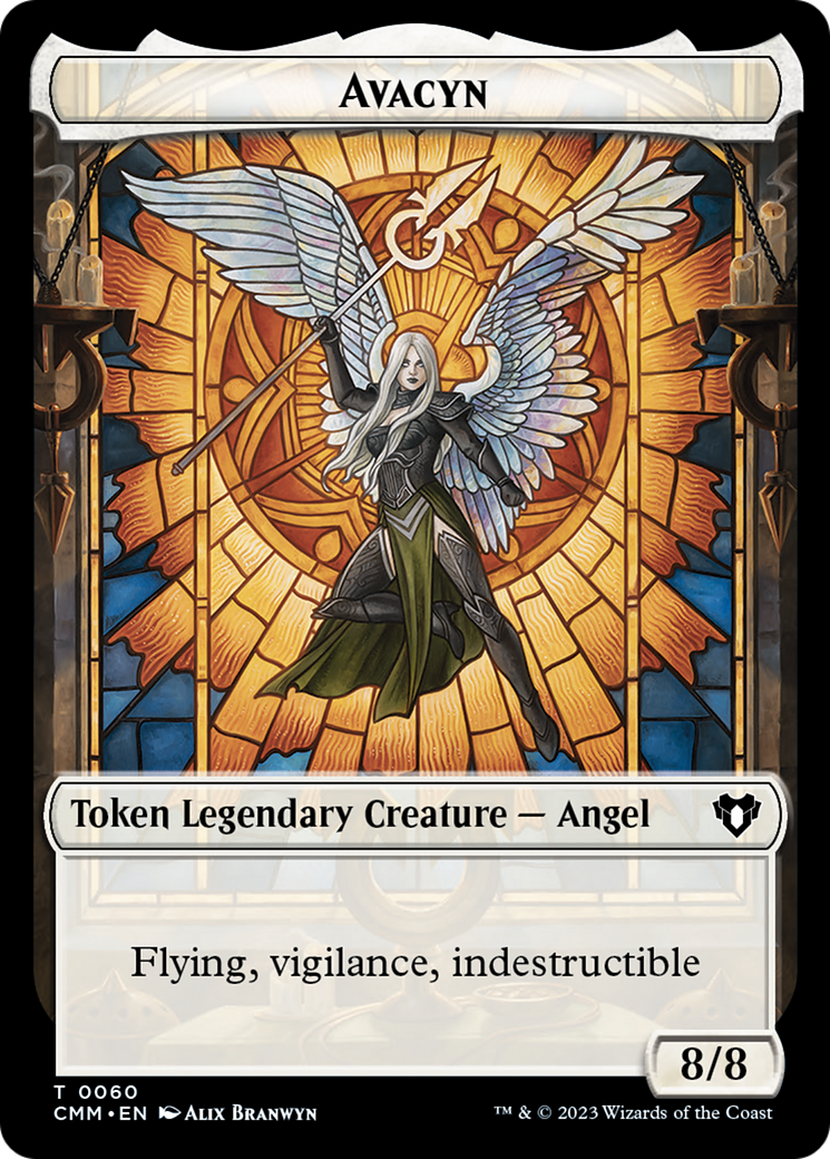 Copy (54) // Avacyn Double-Sided Token [Commander Masters Tokens] | Gamers Paradise