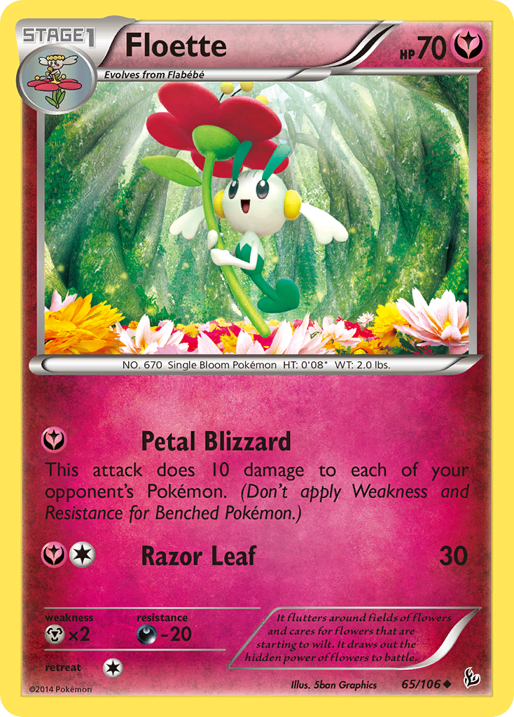 Floette (65/106) [XY: Flashfire] | Gamers Paradise