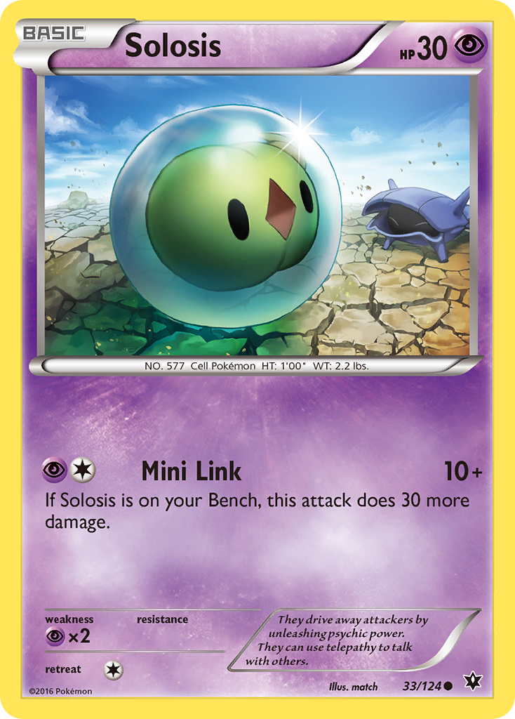 Solosis (33/124) [XY: Fates Collide] | Gamers Paradise