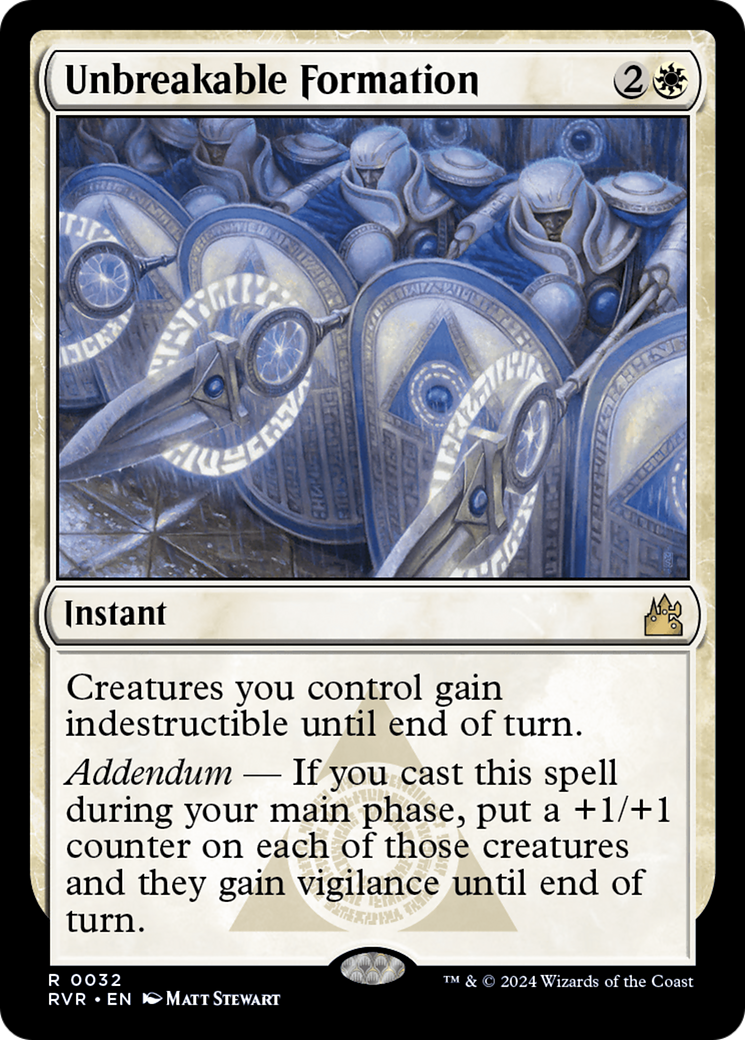 Unbreakable Formation [Ravnica Remastered] | Gamers Paradise