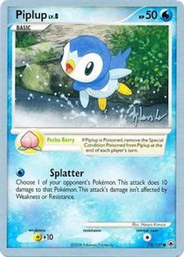 Piplup LV.8 (72/100) (Empotech - Dylan Lefavour) [World Championships 2008] | Gamers Paradise