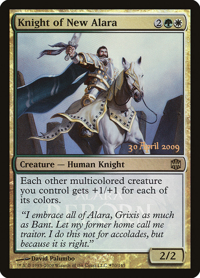 Knight of New Alara (Launch) [Alara Reborn Promos] | Gamers Paradise