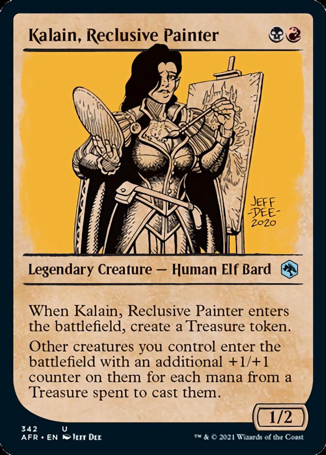 Kalain, Reclusive Painter (Showcase) [Dungeons & Dragons: Adventures in the Forgotten Realms] | Gamers Paradise