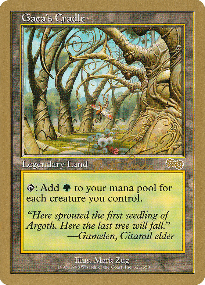 Gaea's Cradle (Matt Linde) [World Championship Decks 1999] | Gamers Paradise