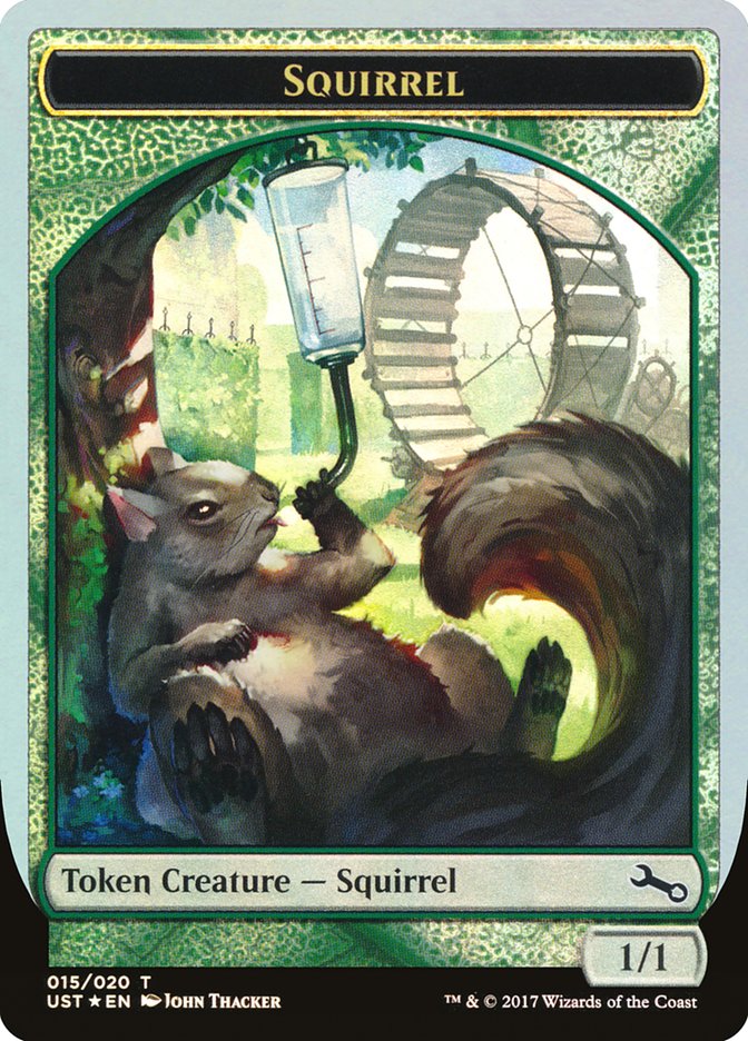 Squirrel Token [Unstable Tokens] | Gamers Paradise