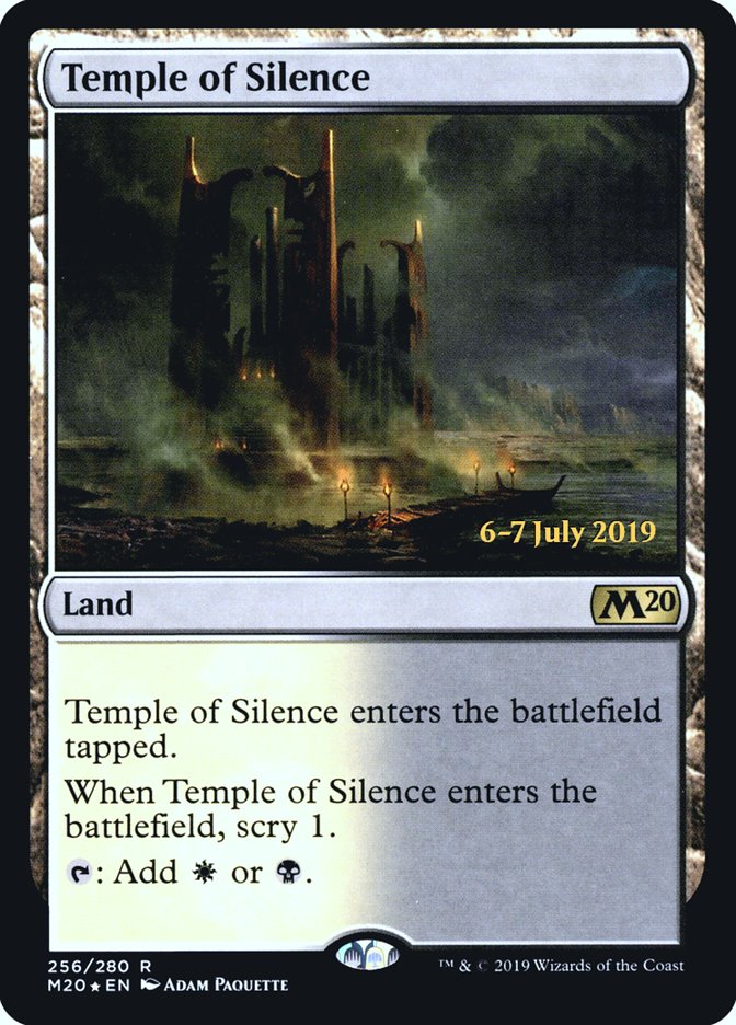 Temple of Silence [Core Set 2020 Prerelease Promos] | Gamers Paradise