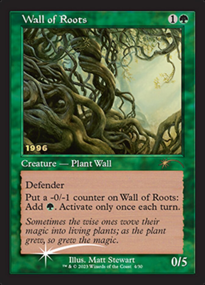 Wall of Roots [30th Anniversary Promos] | Gamers Paradise