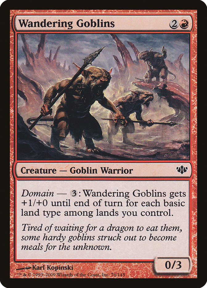 Wandering Goblins [Conflux] | Gamers Paradise