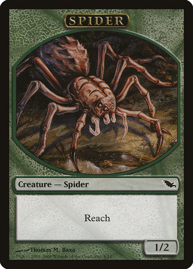 Spider Token [Shadowmoor Tokens] | Gamers Paradise