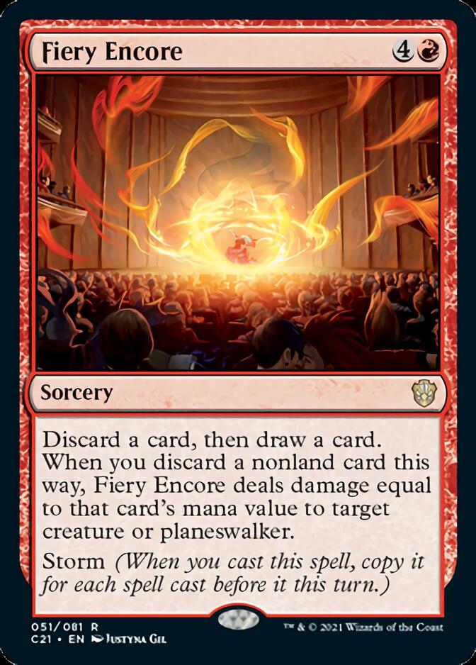 Fiery Encore [Commander 2021] | Gamers Paradise