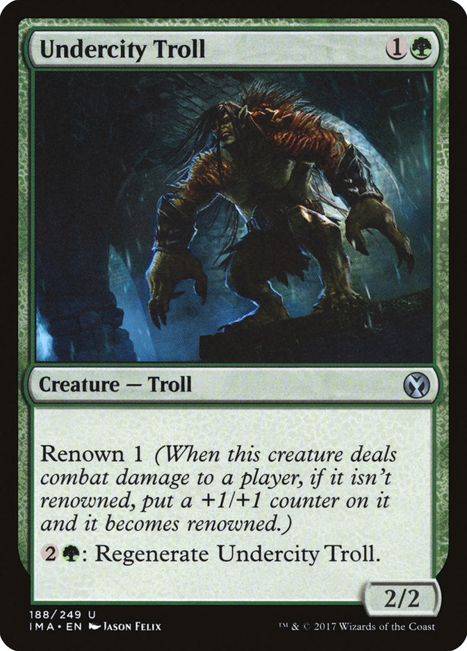 Undercity Troll [Iconic Masters] | Gamers Paradise