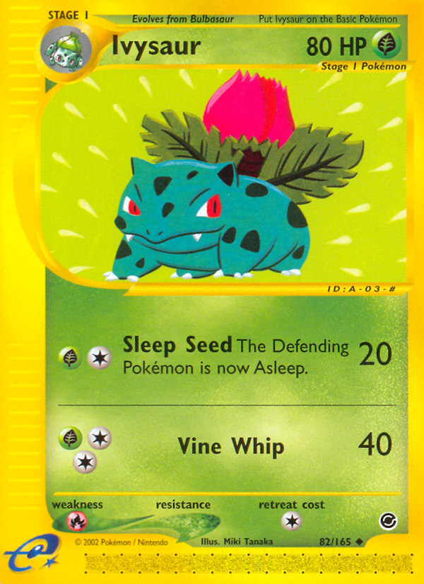 Ivysaur (82/165) [Expedition: Base Set] | Gamers Paradise