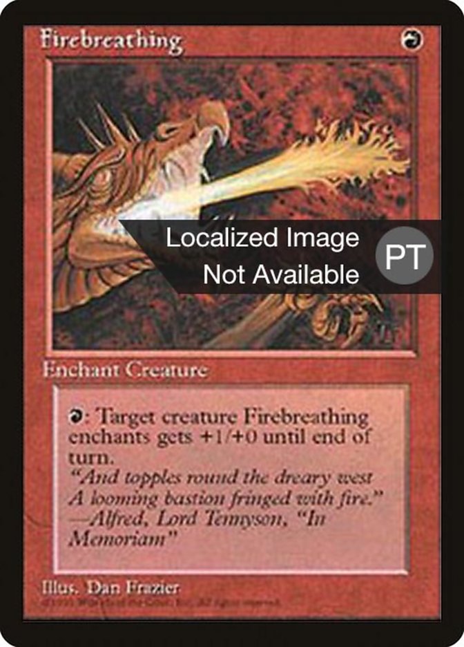 Firebreathing [Fourth Edition (Foreign Black Border)] | Gamers Paradise