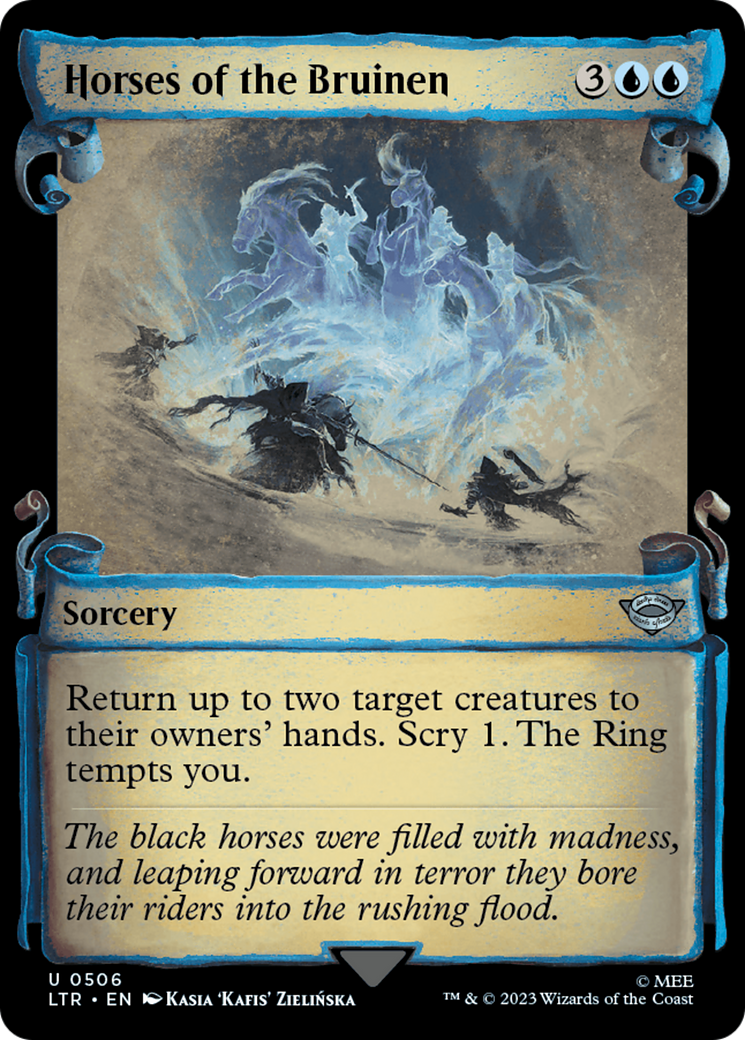 Horses of the Bruinen [The Lord of the Rings: Tales of Middle-Earth Showcase Scrolls] | Gamers Paradise