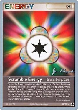 Scramble Energy (89/101) (Psychic Lock - Jason Klaczynski) [World Championships 2008] | Gamers Paradise