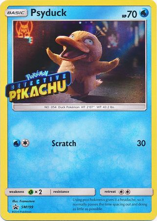 Psyduck Detective (SM199) (Pikachu Stamped) [Sun & Moon: Black Star Promos] | Gamers Paradise