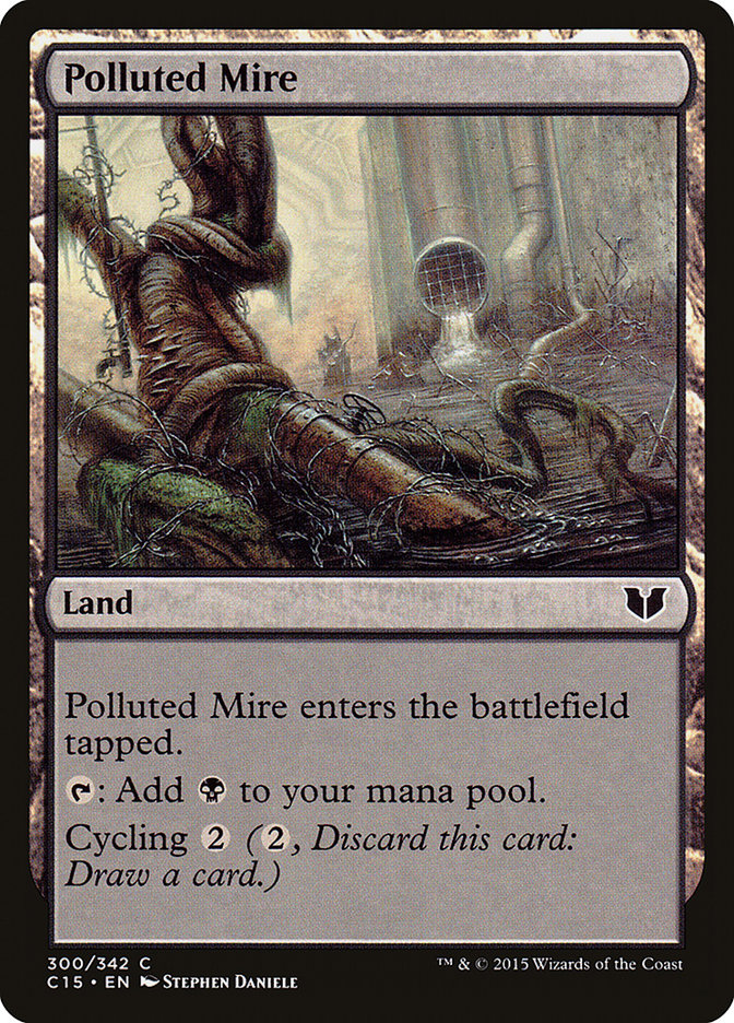 Polluted Mire [Commander 2015] | Gamers Paradise
