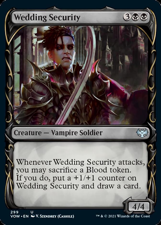 Wedding Security (Showcase Fang Frame) [Innistrad: Crimson Vow] | Gamers Paradise