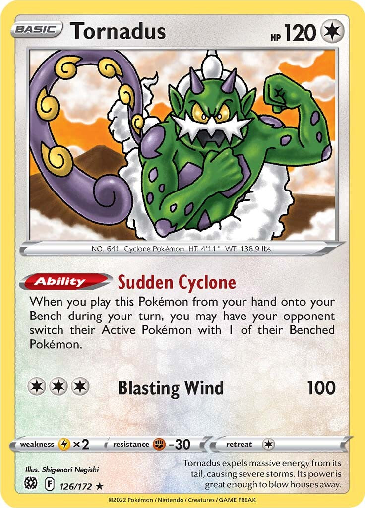 Tornadus (126/172) [Sword & Shield: Brilliant Stars] | Gamers Paradise