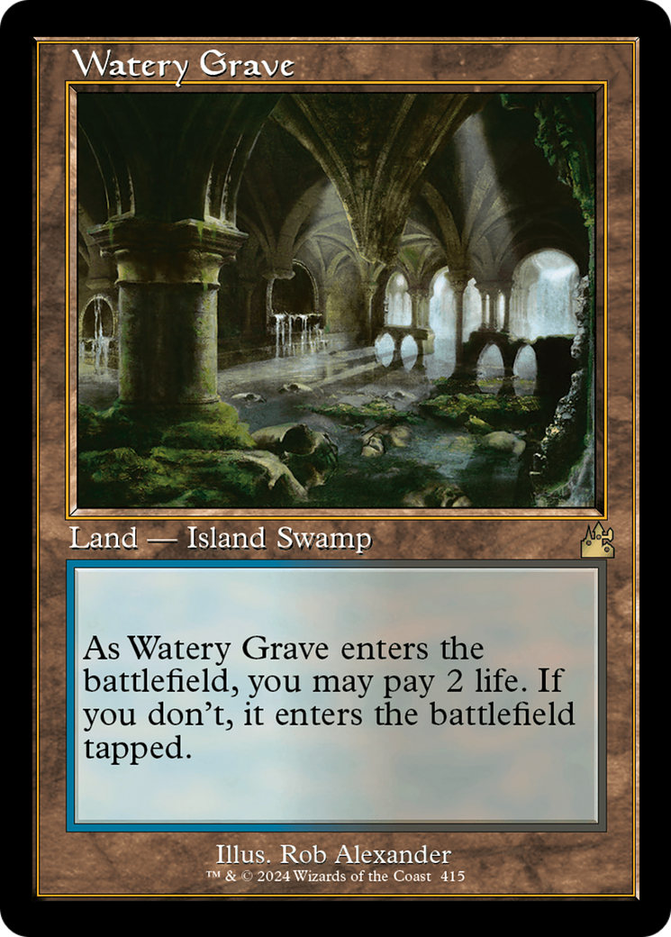 Watery Grave (Retro) [Ravnica Remastered] | Gamers Paradise