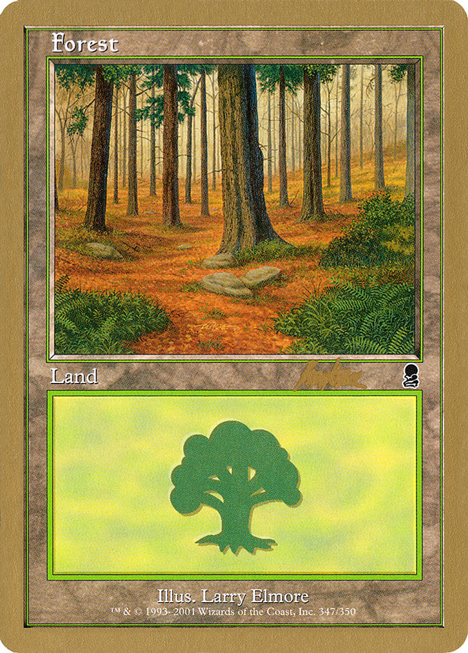 Forest (bk347) (Brian Kibler) [World Championship Decks 2002] | Gamers Paradise