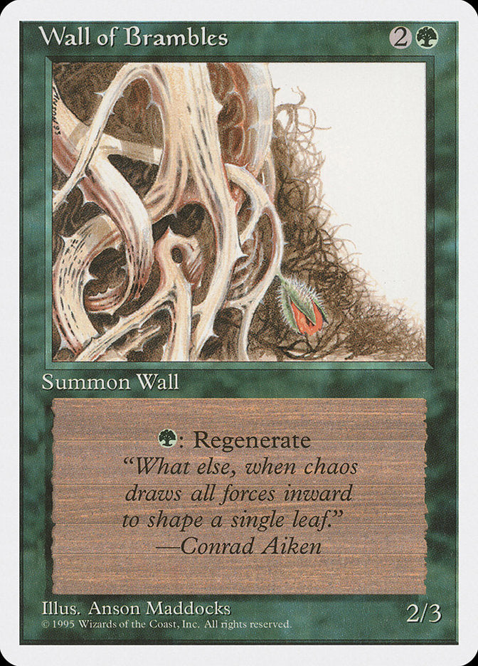 Wall of Brambles [Fourth Edition] | Gamers Paradise