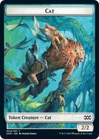 Cat // Myr (024) Double-Sided Token [Double Masters Tokens] | Gamers Paradise