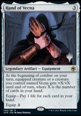 Hand of Vecna (Promo Pack) [Dungeons & Dragons: Adventures in the Forgotten Realms Promos] | Gamers Paradise