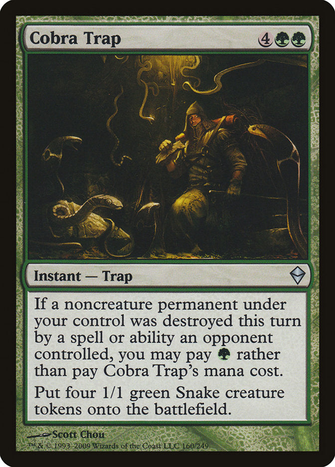 Cobra Trap [Zendikar] | Gamers Paradise