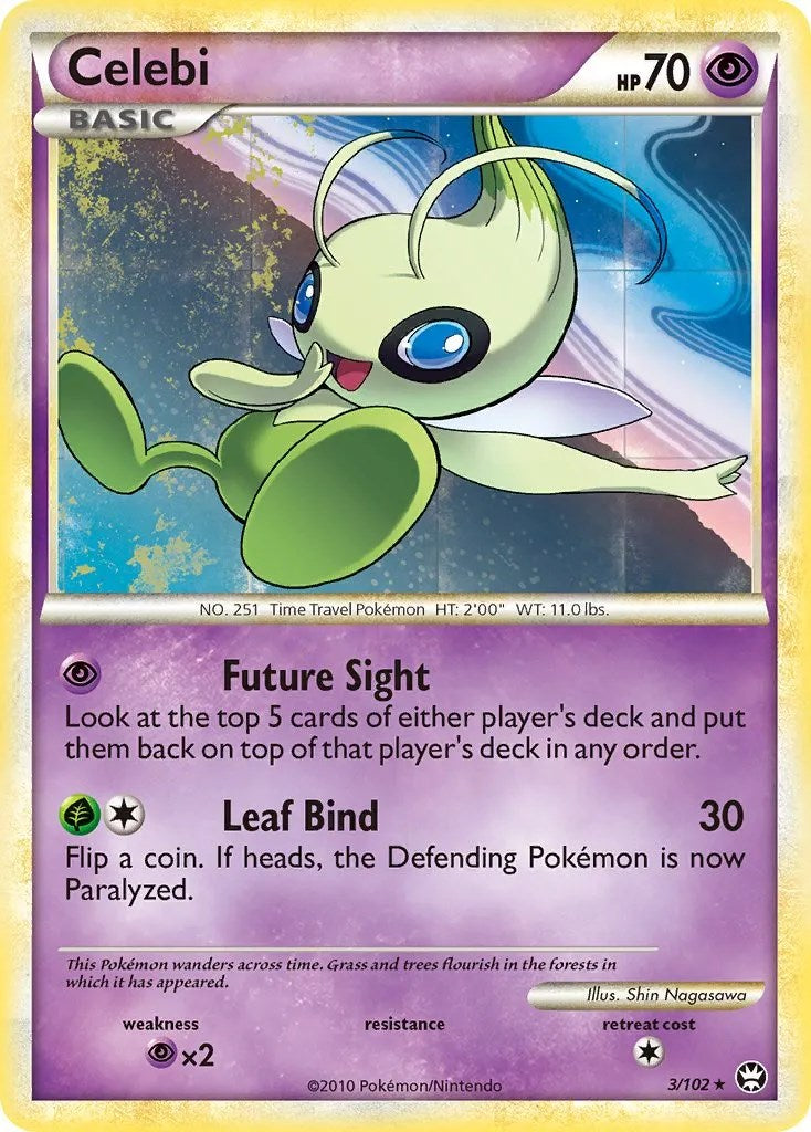 Celebi (3/102) (Movie Exclusive) [HeartGold & SoulSilver: Triumphant] | Gamers Paradise