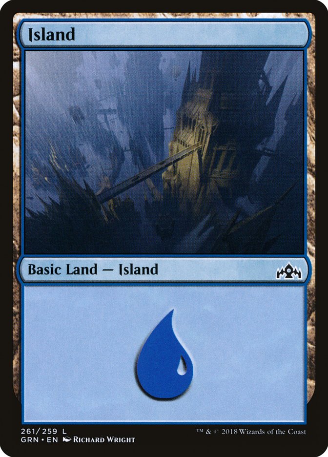 Island (261) [Guilds of Ravnica] | Gamers Paradise