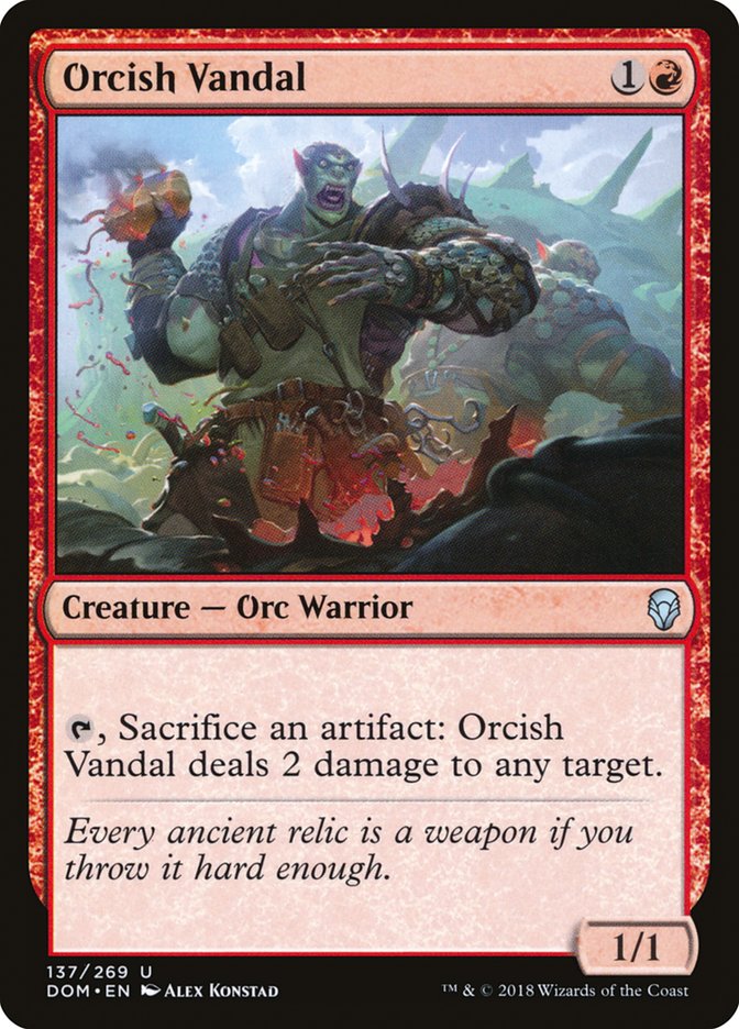 Orcish Vandal [Dominaria] | Gamers Paradise