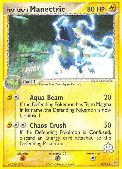 Team Aqua's Manectric (29/95) [EX: Team Magma vs Team Aqua] | Gamers Paradise