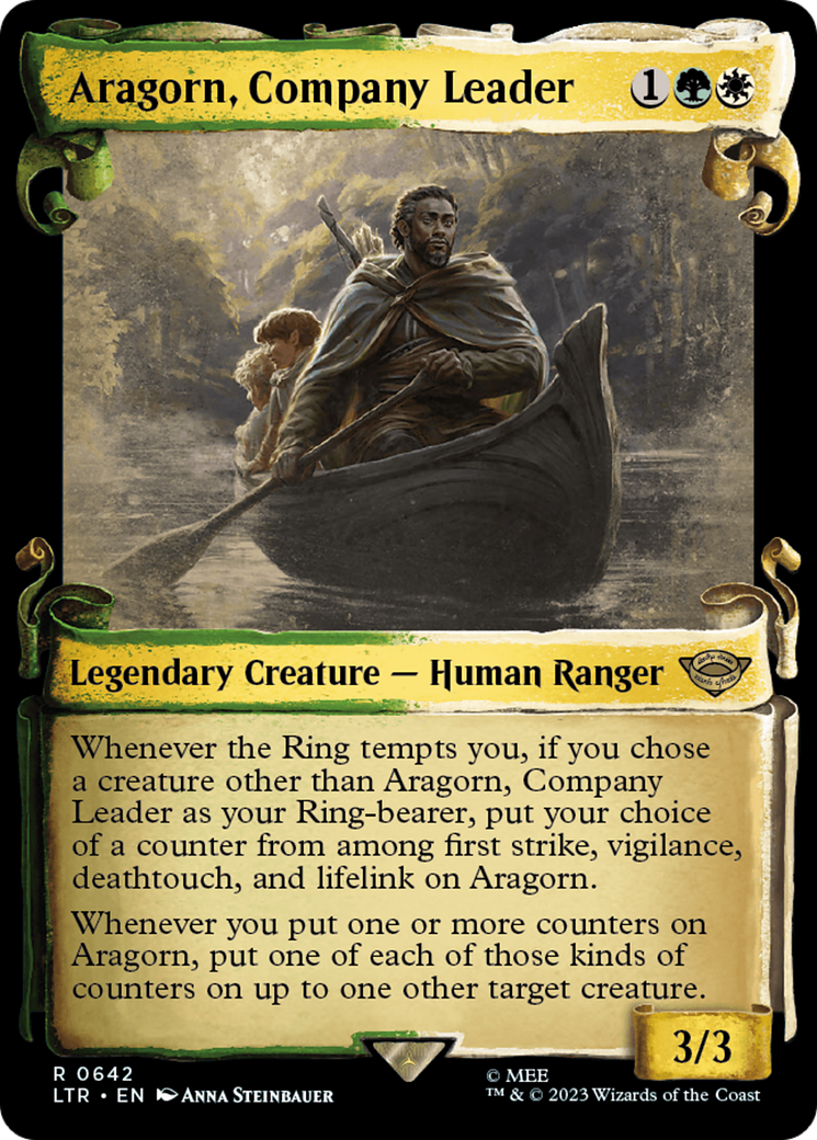 Aragorn, Company Leader [The Lord of the Rings: Tales of Middle-Earth Showcase Scrolls] | Gamers Paradise